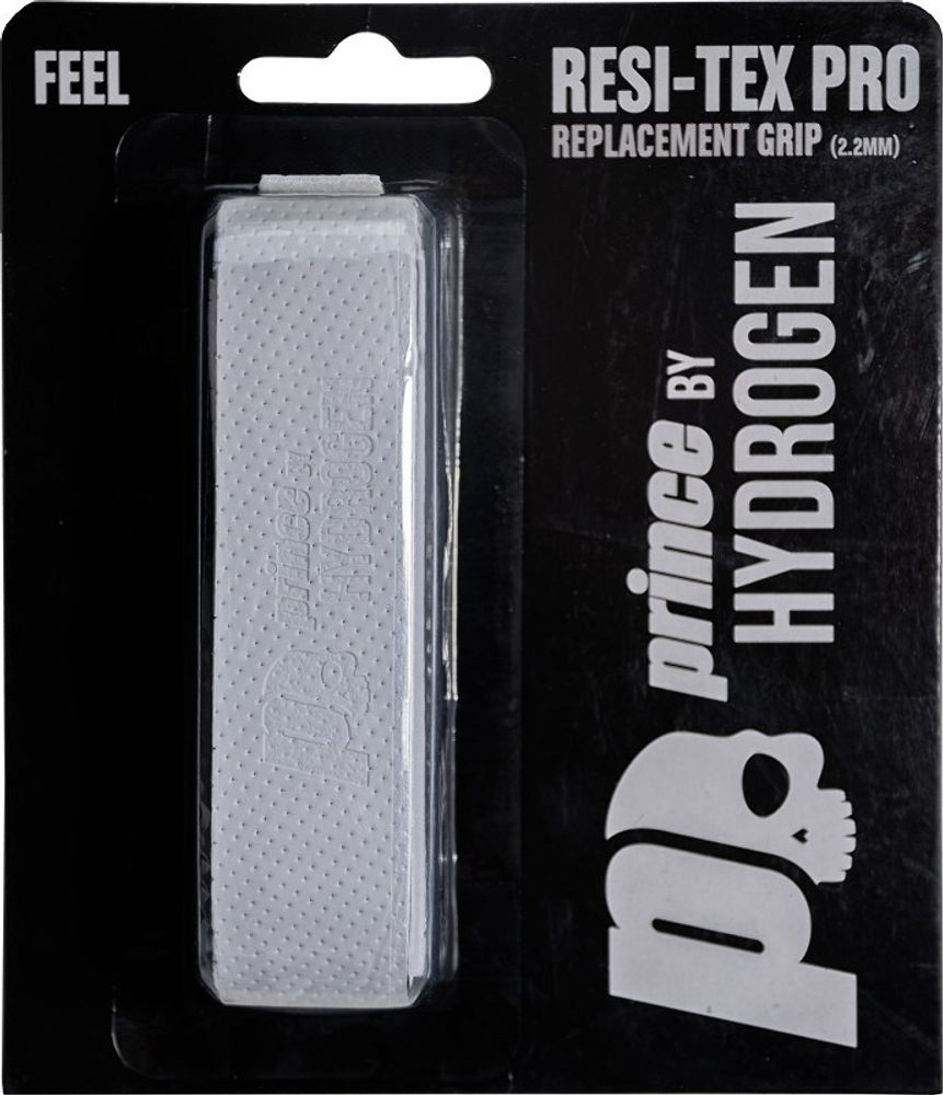 Теннисные намотки базовые Prince by Hydrogen Resi-Tex Pro 1P - белый
