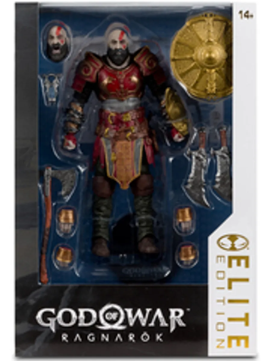 Фигурка McFarlane Toys God of War Ragnarok: Kratos (Ares Armor) (Elite Edition)