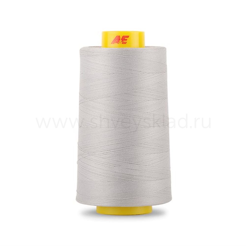 Нитка Gutermann Mara 120 (5000 метров), 1 боб., универсальная | 038 св.серый
