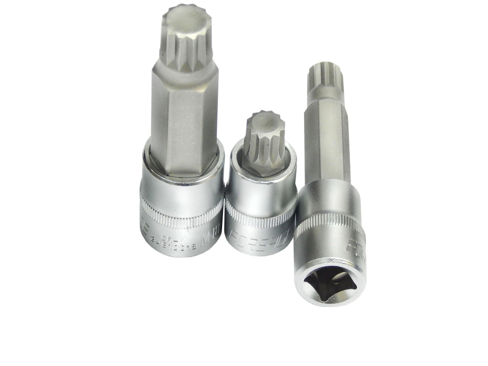 Головка-бита 6-гранная 14мм 1/2''(L-100мм) Forsage F-34410014