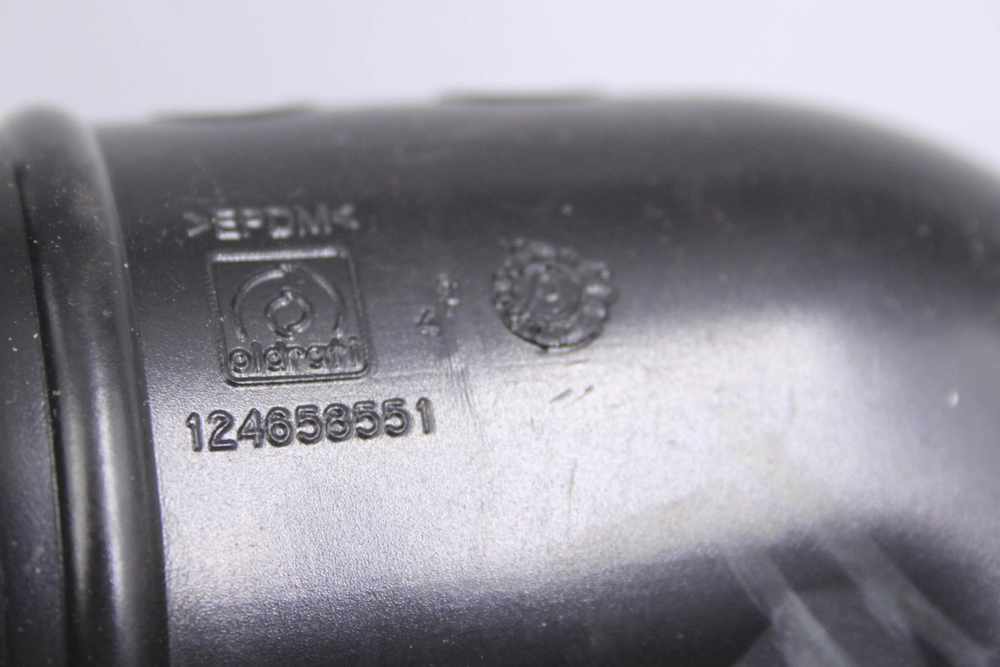 Патрубок заливной диспенсер-бак 124658551 стиральной машины AEG, Zanussi, Electrolux
