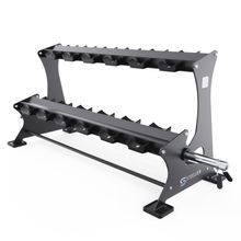 Стойка для хранения гантелей, грифов STEELVER, до 165 кг, на 12 пар