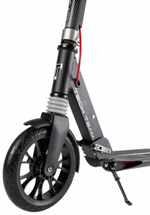 Детский 2-колесный городской самокат TechTeam City Scooter Disk Brake 2020, черно-серый