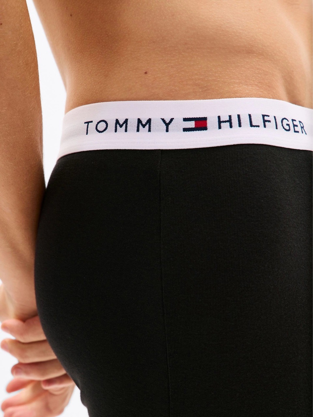 Трусы боксеры-транки Tommy Hilfiger Cotton Classics 3-Pack Grey Heather