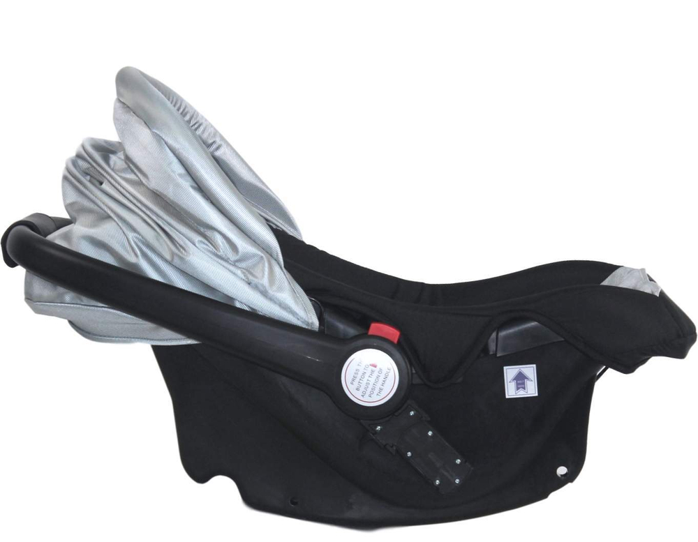 Коляска детская прогулочная Bino Angel Comfort серебристый Артикул: BAC-9
