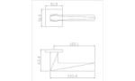 Ручка ADDENBAU SOLAR S-535 NICKEL