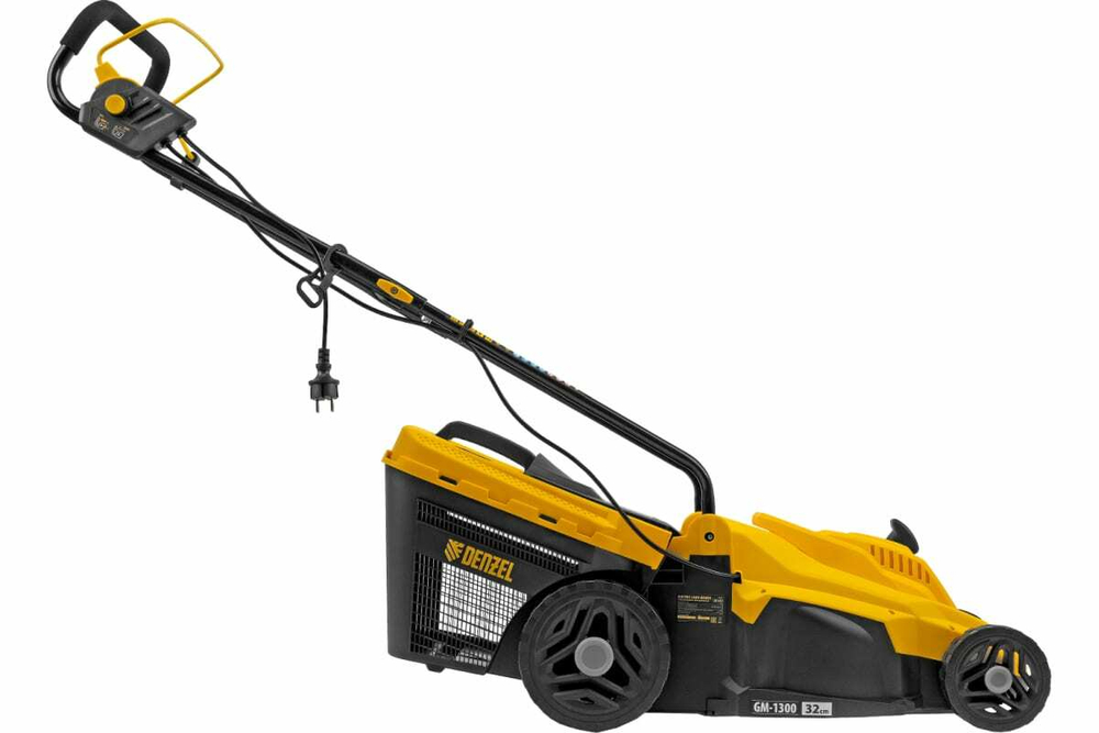 Электрическая газонокосилка Denzel gm-1300, 1300 вт, 35 л 96627