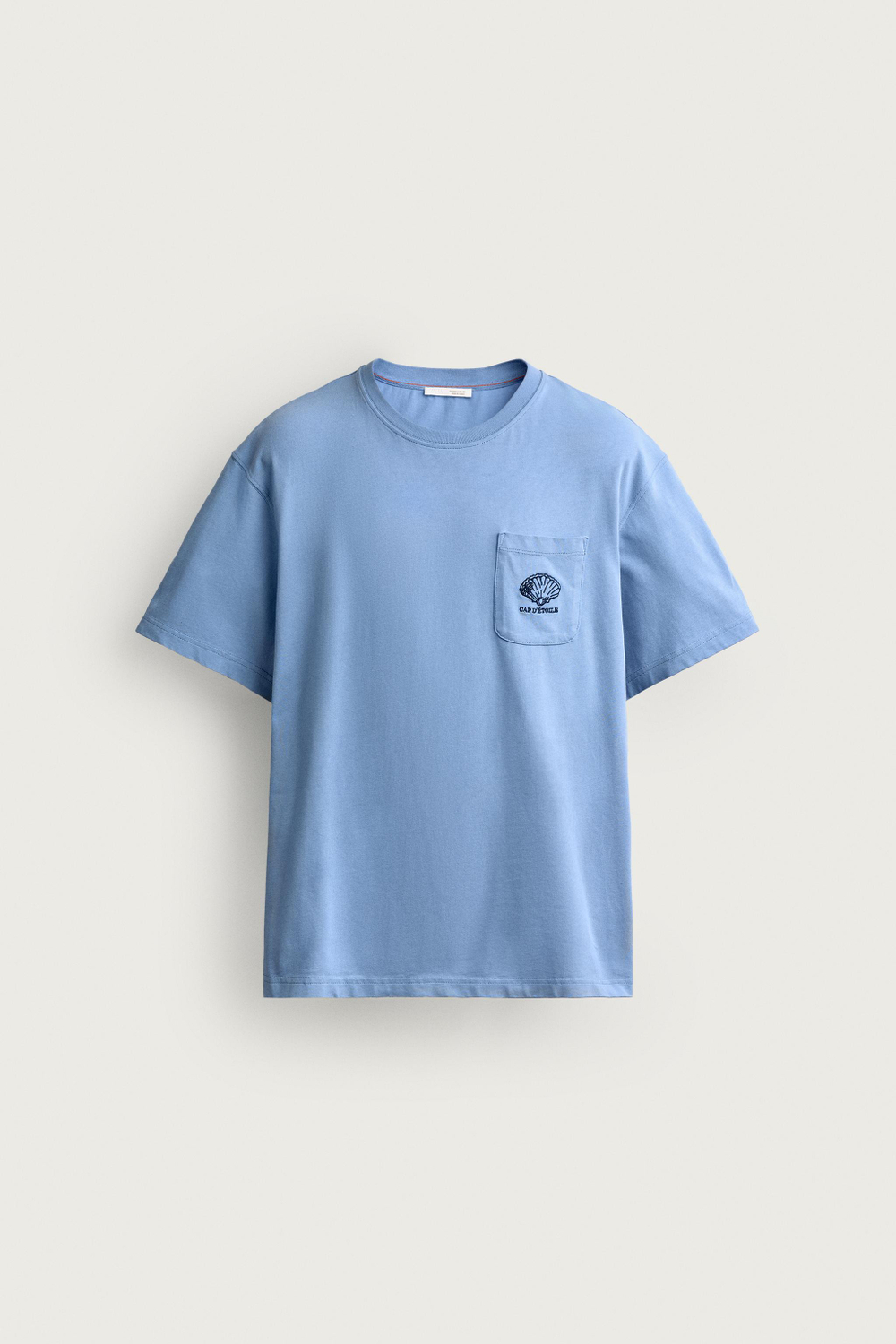 КОМБИНИРОВАННАЯ ФУТБОЛКА RELAXED FIT — ZARA