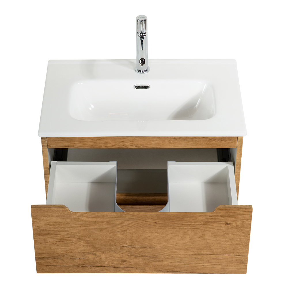 Тумба подвесная с раковиной BelBagno ETNA39-700/390-2C-SO-RN-P+BB700/390ETL