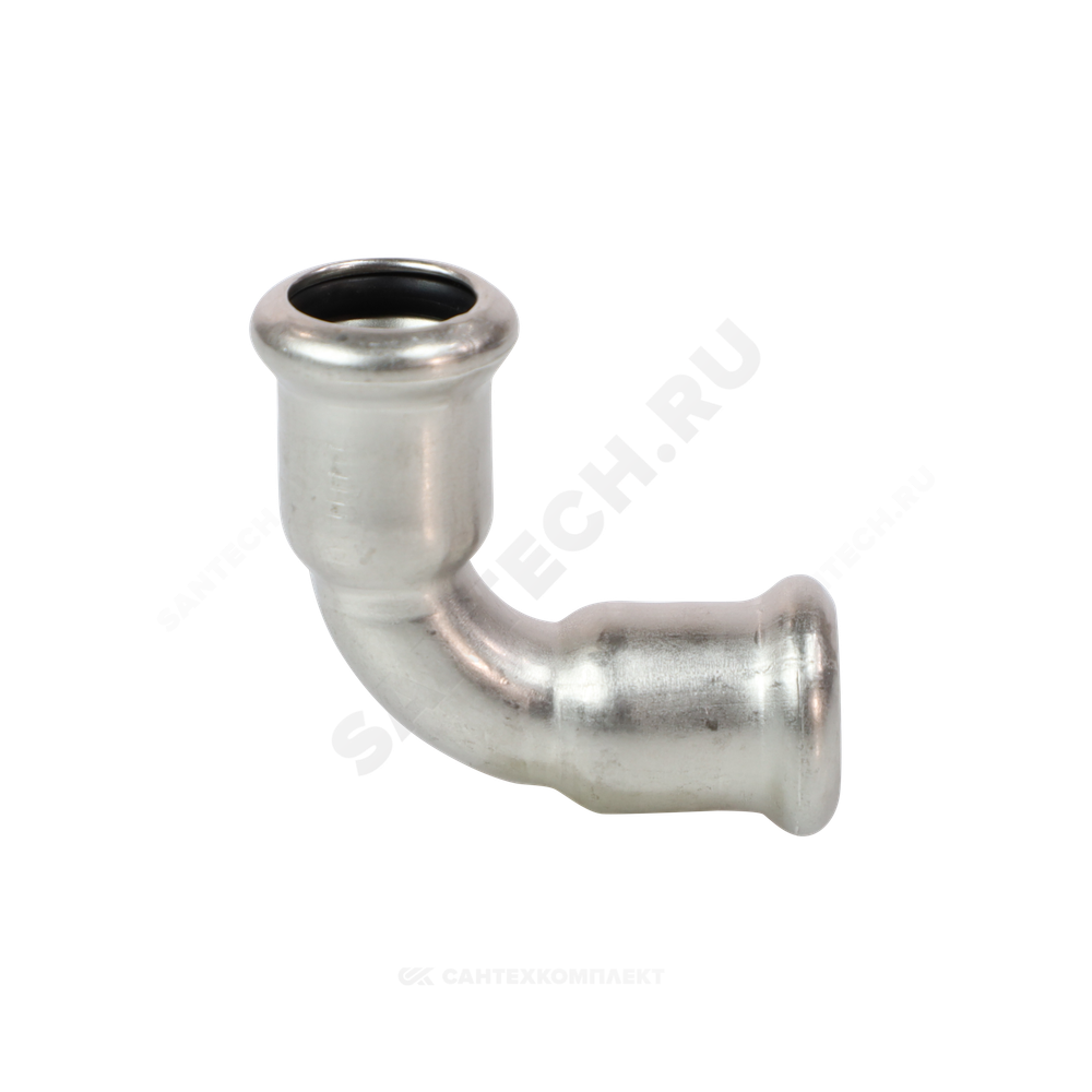 Отвод сталь нерж AISI 316L 90гр Дн 15 Ру16 пресс Inoxpres RM 181015900C