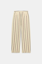 БРЮКИ В ПОЛОСКУ СО СКЛАДКАМИ — ZW COLLECTION — ZARA