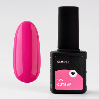 Milk Гель-лак Simple - 125 - Cute Af, 9мл.