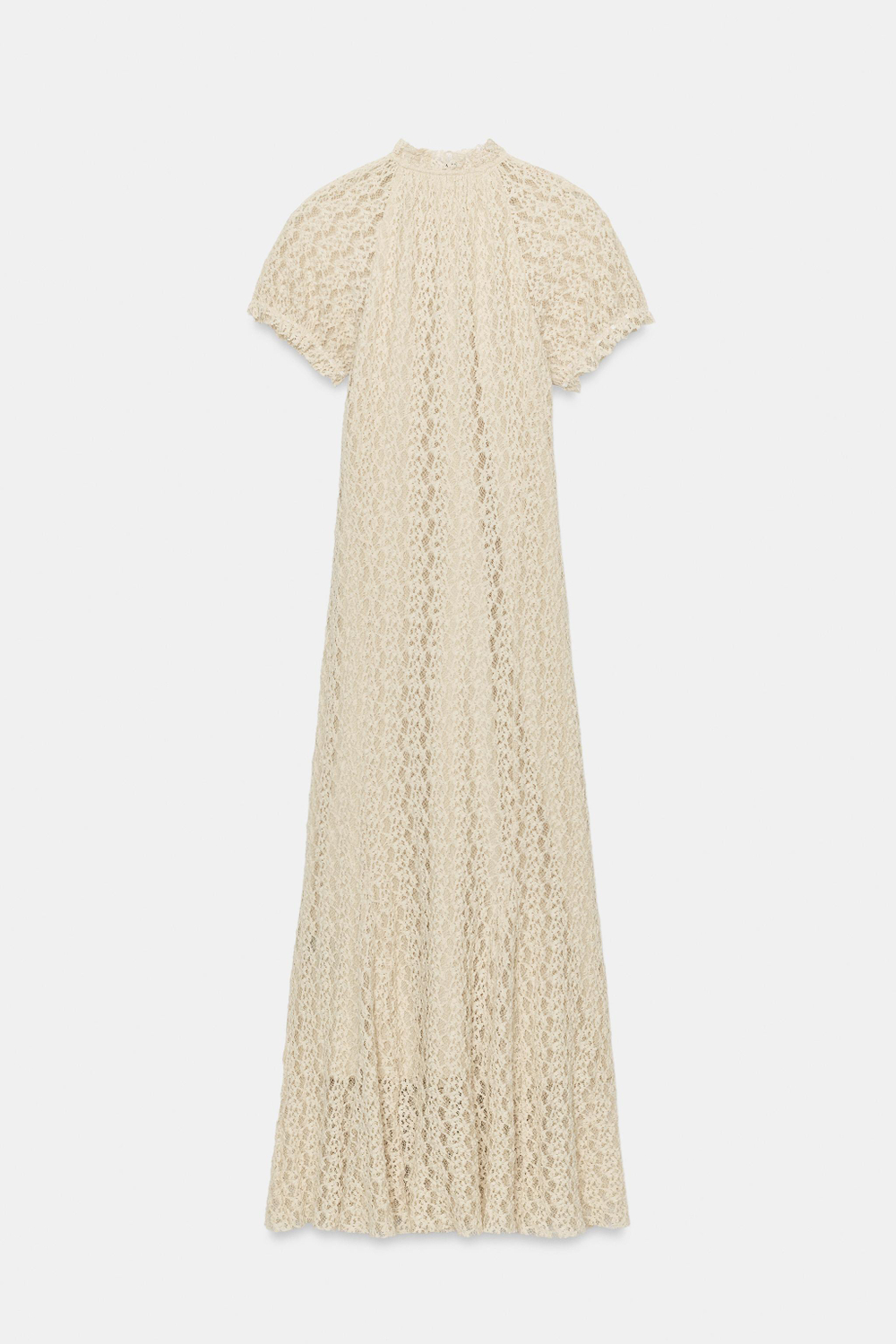 КРУЖЕВНОЕ ПЛАТЬЕ МИДИ — ZARA