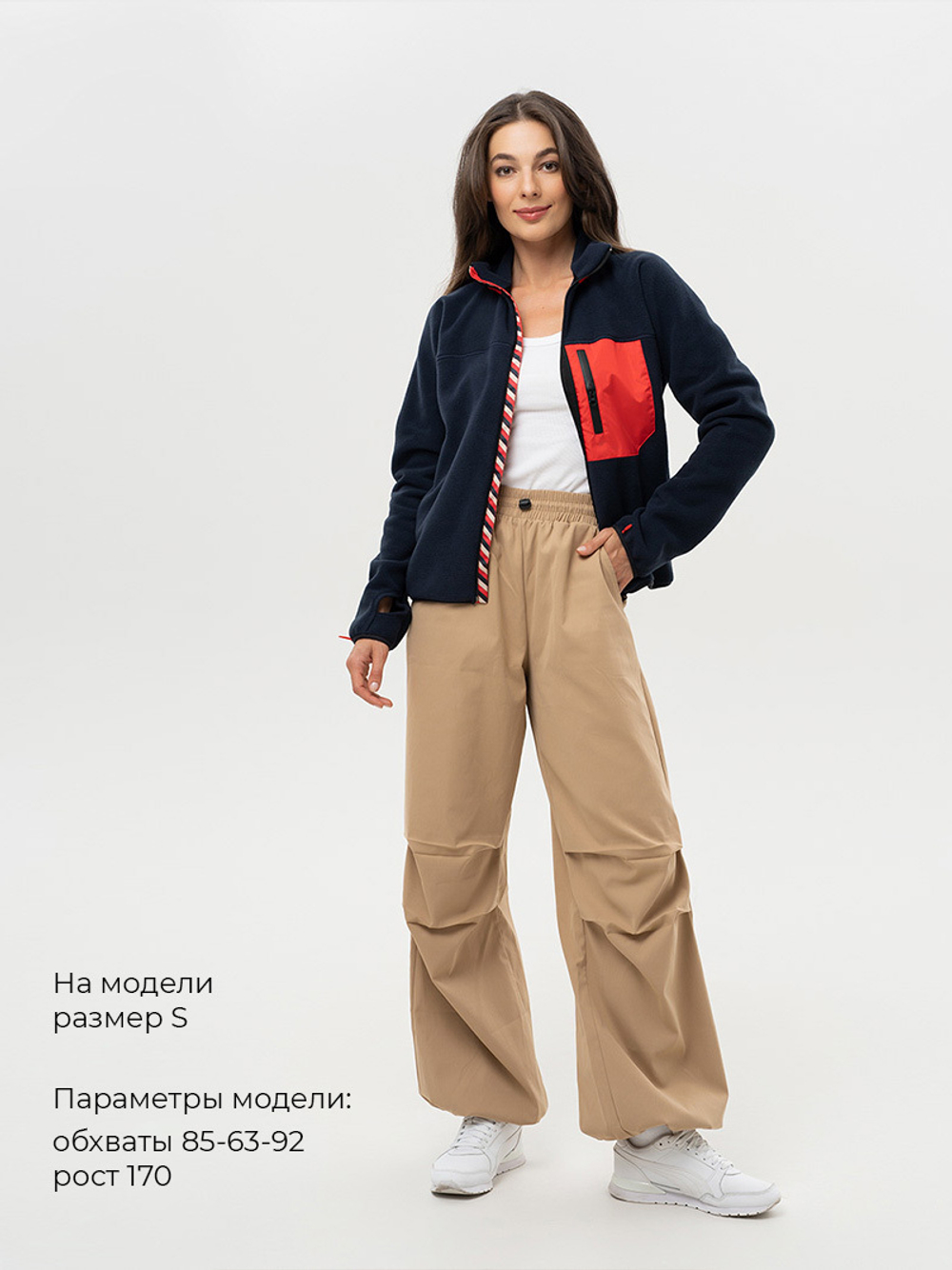 Флисовая толстовка unisex Eiger navy