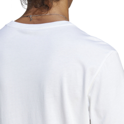 Мужское теннисное поло adidas Essentials Single Jersey Embroidered Small Logo T-Shirt Men - White