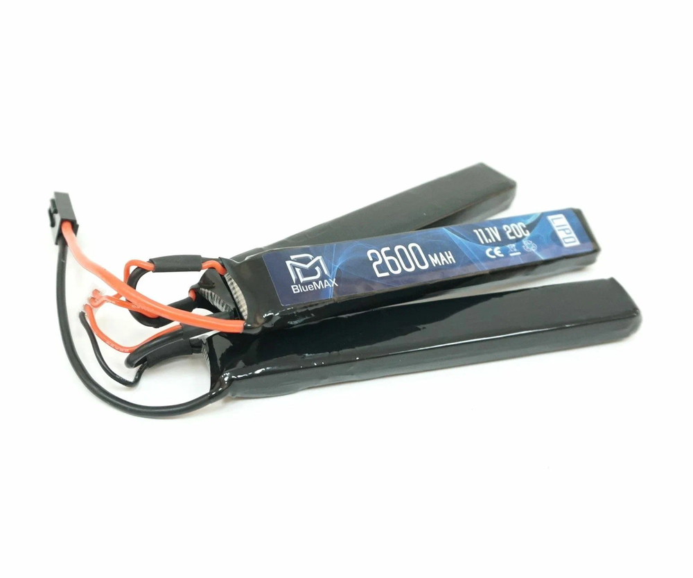 Аккумулятор Li-Po BlueMAX 11.1v - 2600mah 20C nunchuck 3x (12.5x21x128 мм)