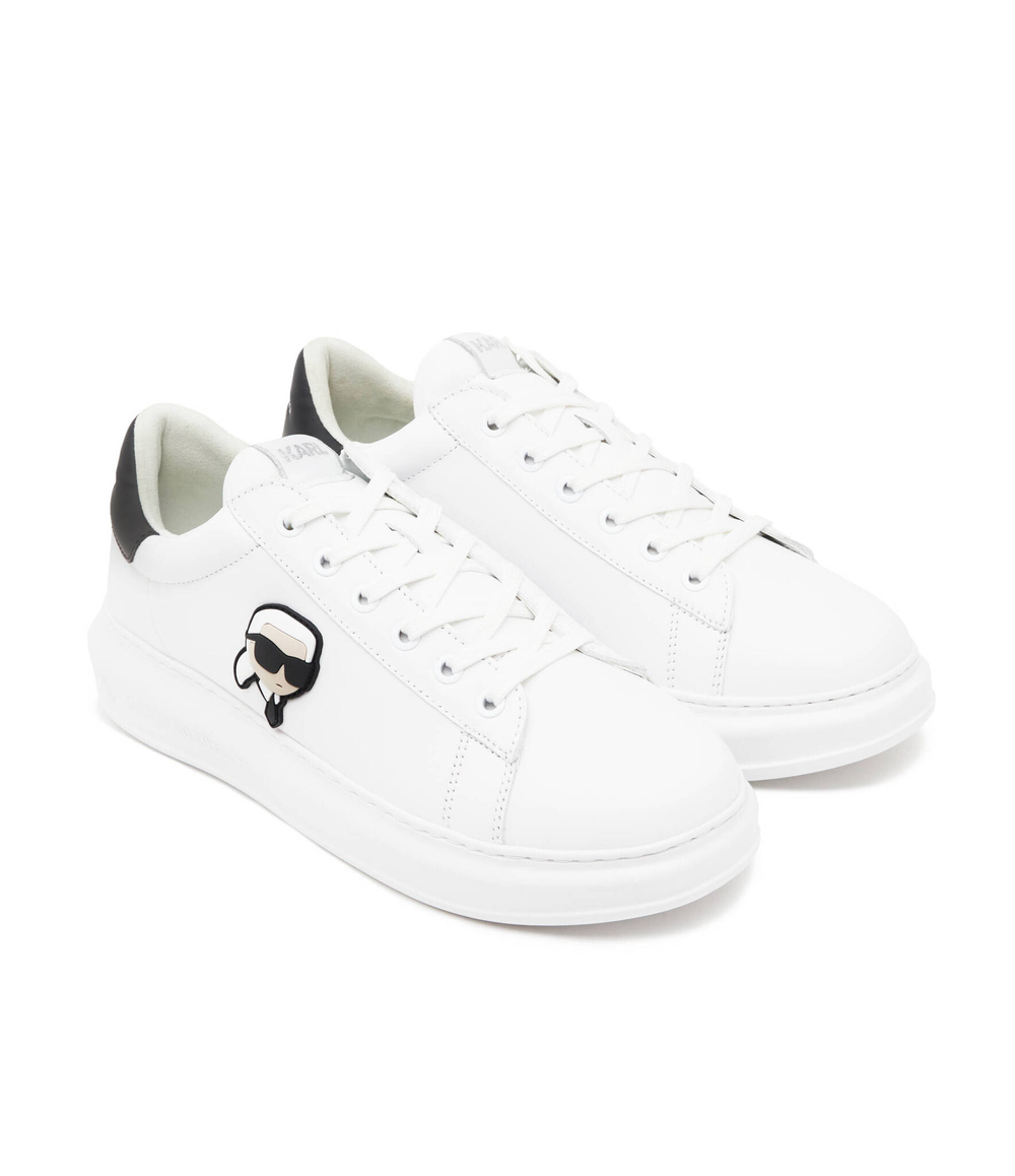Кожаные кроссовки kapri karl nft lo lace Karl Lagerfeld - белый(KL52530N)