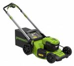 Аккумуляторная самоходная газонокосилка Greenworks GD40LM48SPK5, 2517407UG.40v, 48 см, АКБ 5 А·ч и ЗУ