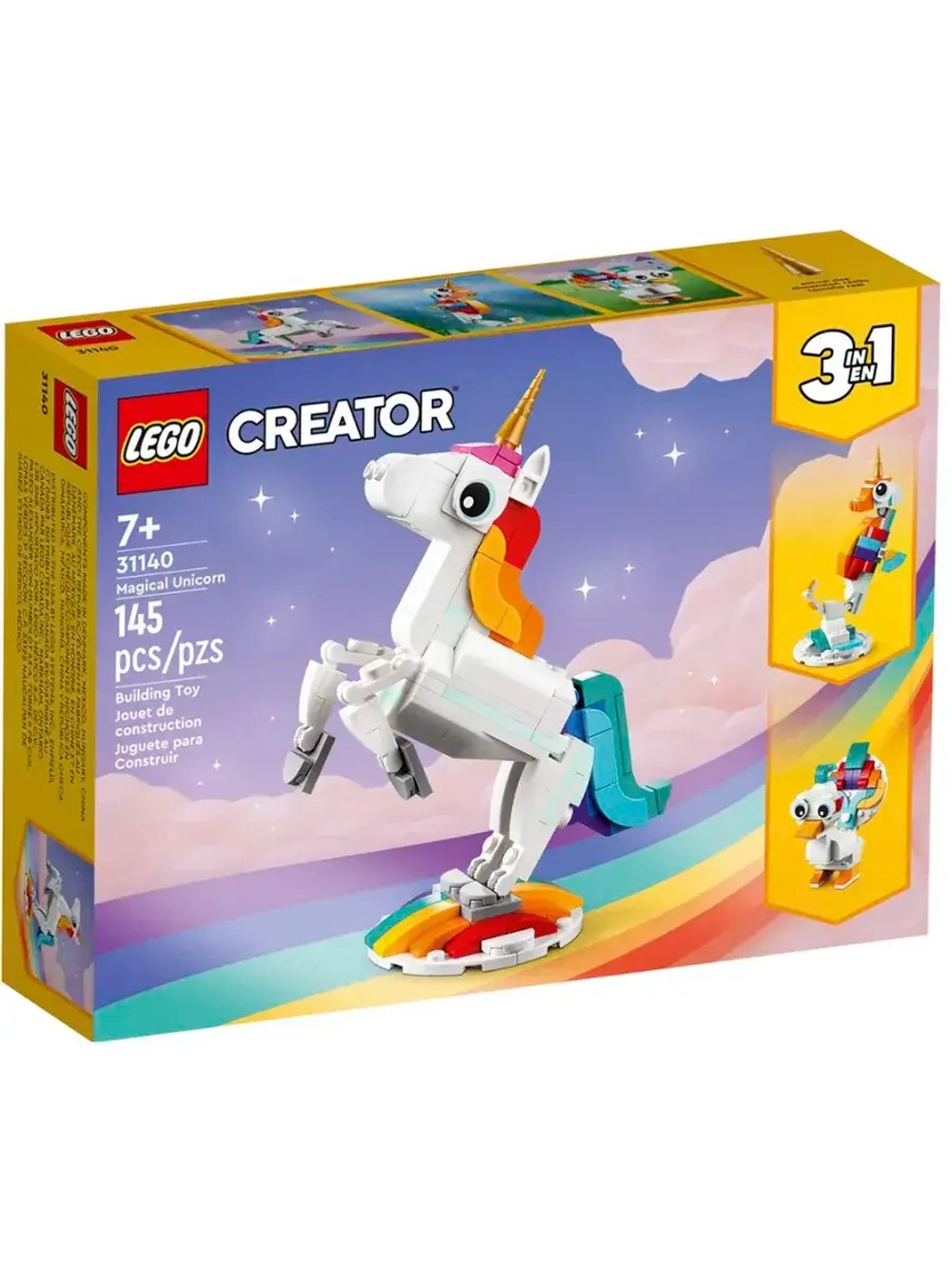 Лего Креатор 31140 Волшебный единорог Creator