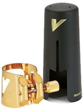 LC08P Optimum Лигатура для саксофона-тенор с пластиковым колпачком Vandoren