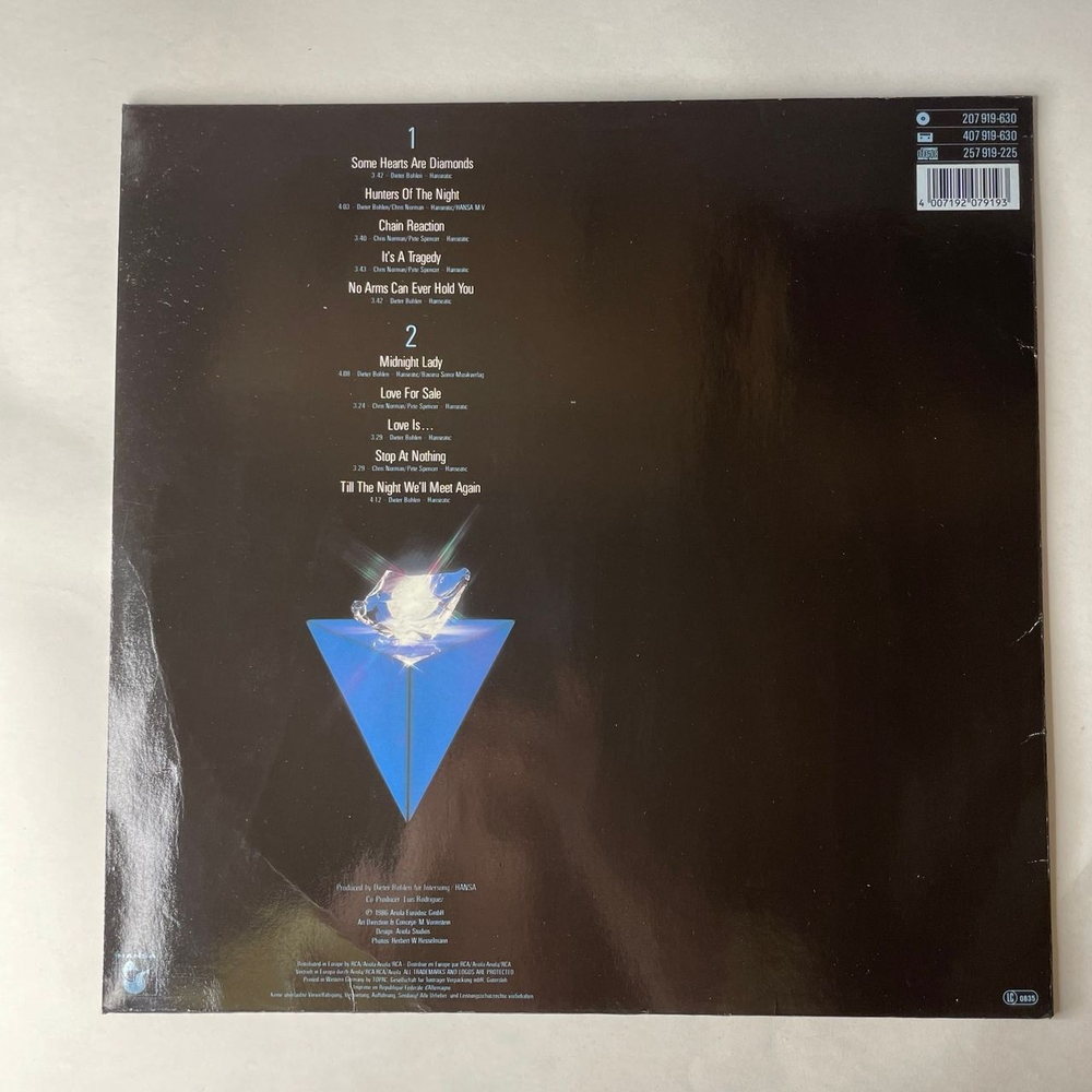 Винтажная виниловая пластинка LP Chris Norman Some Hearts Are Diamonds (Германия 1986)
