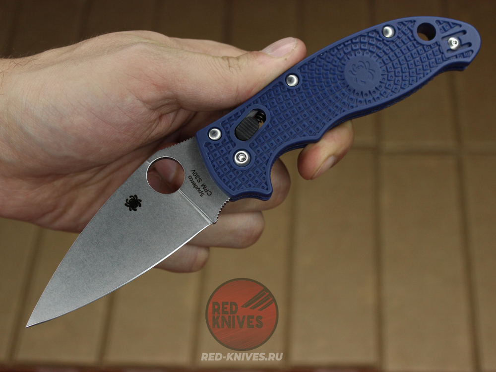 Нож Spyderco Manix 2 LTW (океанский синий) RK-431