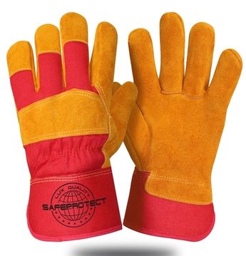 Перчатки утепленные Safeprotect АЛТАЙ желт. с красн., ИМ