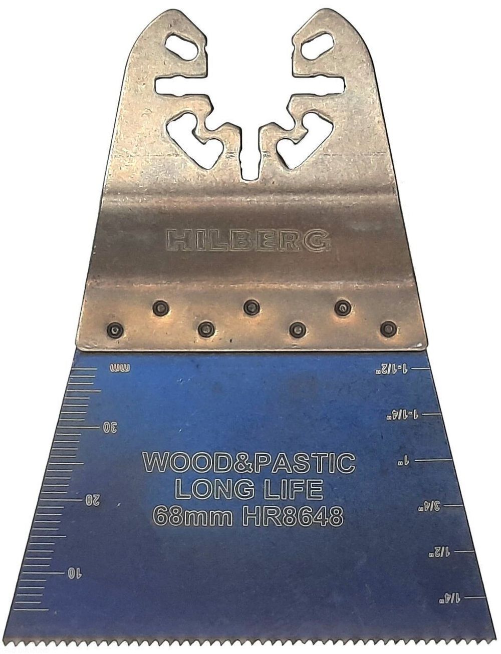 Полотно пильное погружное по древесине и пластику Hilberg Bi-M 34*40*18TPI HR8348