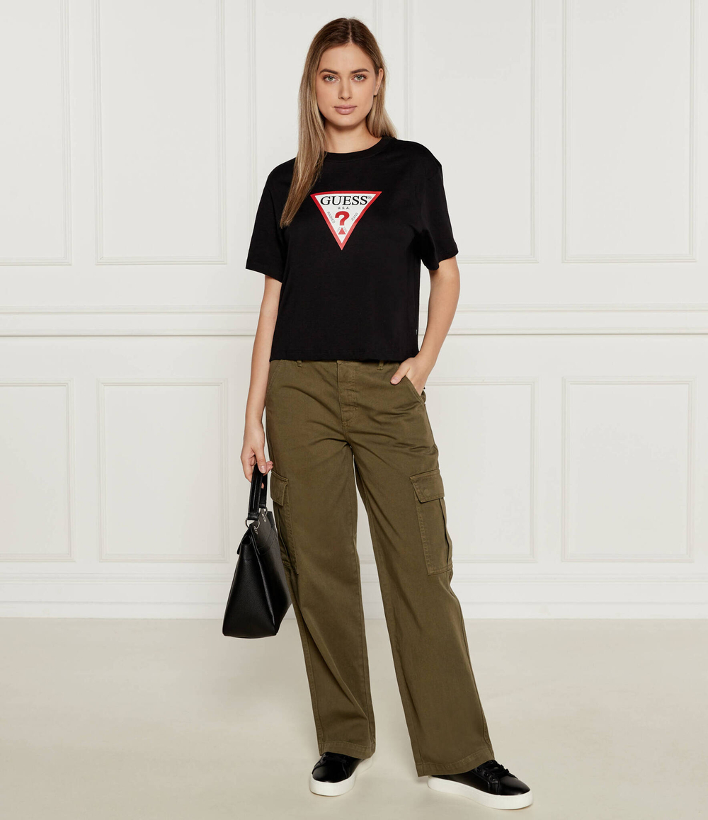 Футболка Guess Jeans - черный(W4YI73 K8HM0)