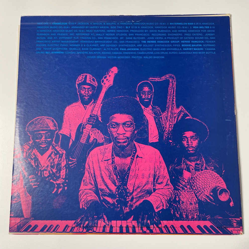 Винтажная виниловая пластинка LP Herbie Hancock. Head Hunters (Япония 1973) (Без Оби)