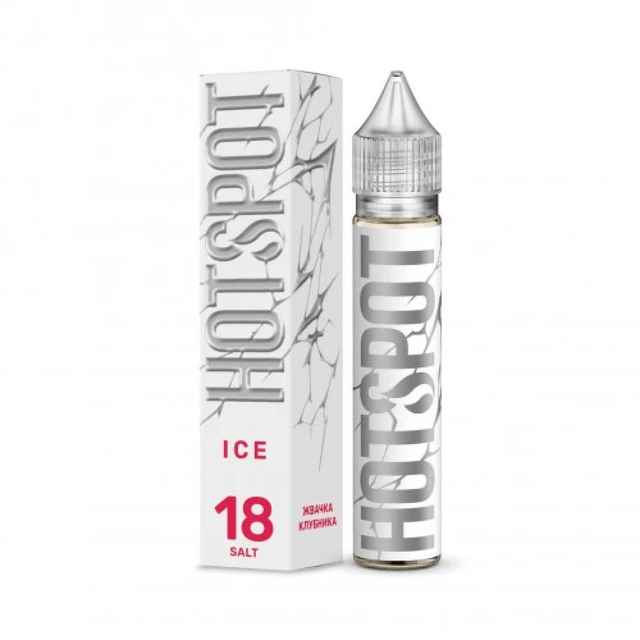 Hotspot Ice Salt 30 мл - Жвачка Ледяная Клубника (18 мг)