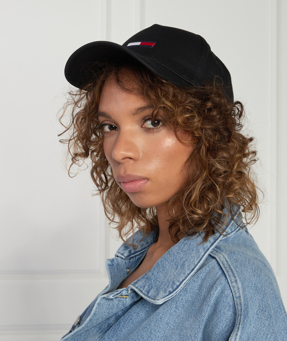 кепка tju flag cap Tommy Jeans - черный(AU0AU00843)