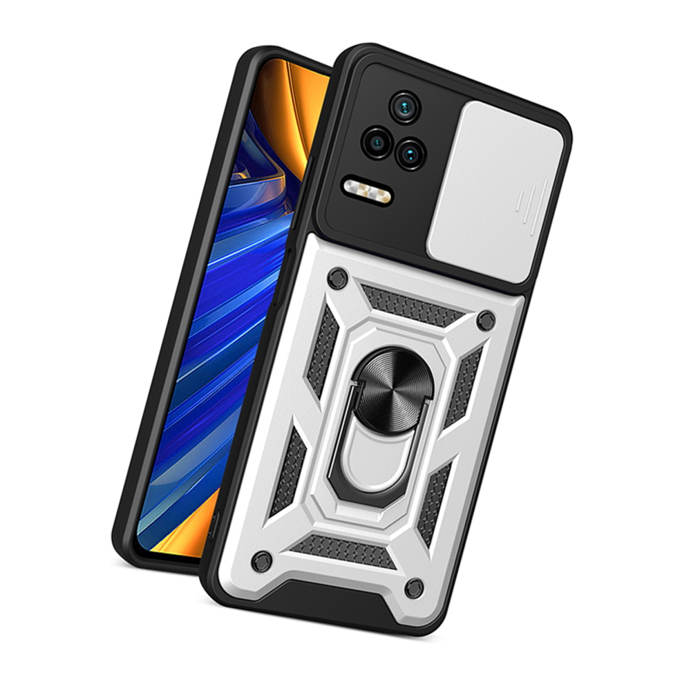 Чехол с кольцом Bumper Case для Xiaomi Poco F4