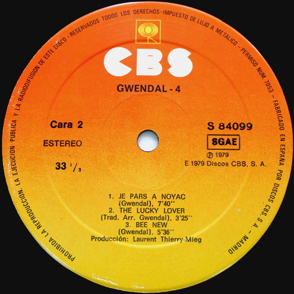 Gwendal / 4 (LP)