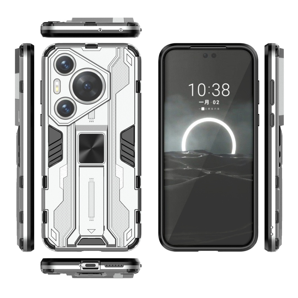 Противоударный чехол с подставкой Transformer для Huawei Pura 70 Pro