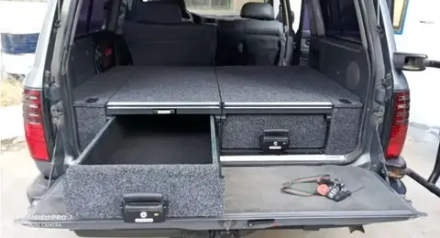 Системы выдвижных ящиков для кухни в Land Cruiser 80 (LC 80) от Forza Performance Тойота Крузак Крузер