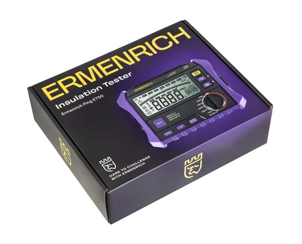 Тестер изоляции (мегаомметр) Ermenrich Ping ET50
