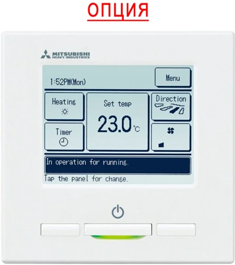 Настенный кондиционер Mitsubishi SRK25ZSX-WF/SRC25ZSX-W DIAMOND pure white