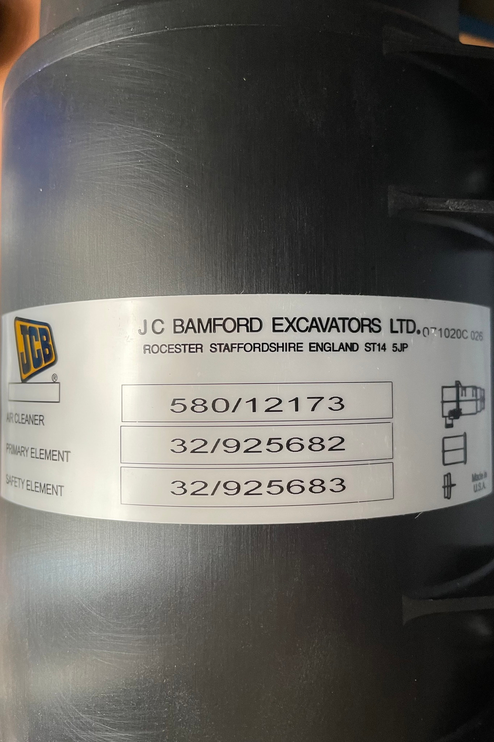 Корпус воздушного фильтра DieselMax в сборе | 32/925684 | Spare Parts