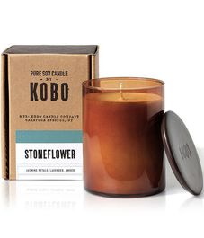 Stoneflower, свеча Woodblock, Kobo Candles