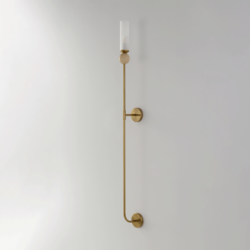 Бра Crystal Lux SIMPLY AP1.2 BRASS
