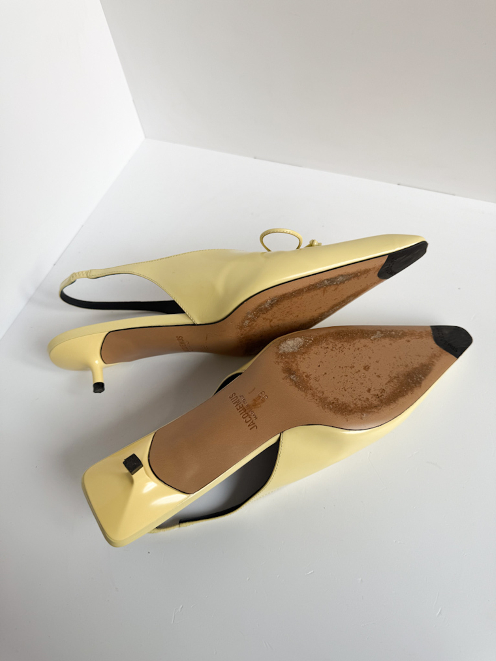 Кожаные туфли Jacquemus, 39