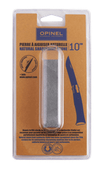 Камень Opinel для заточки ножей, длина 10см., камень - Natural Lombardy (Italy)