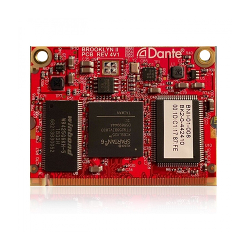 BEHRINGER AOIP-DANTE - двунаправленный аудиоинтерфейс DANTE для BEHRINGER WING
