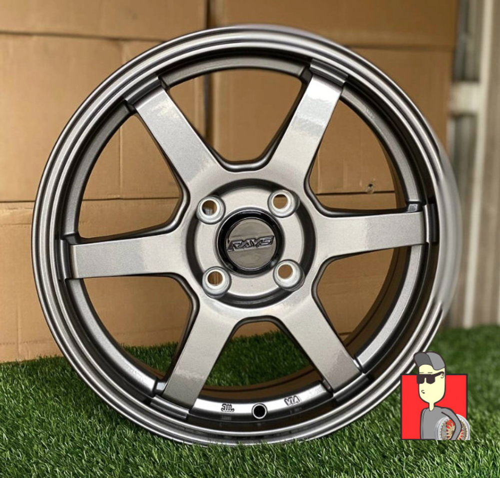 Комплект дисков Rays TE37 15x5.5 et43 4x100