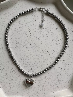 Чокер сердце колье на шею