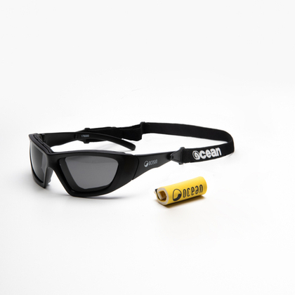 Спортивные очки OCEAN Biarritz kids Matt Black / Grey Polarized lenses