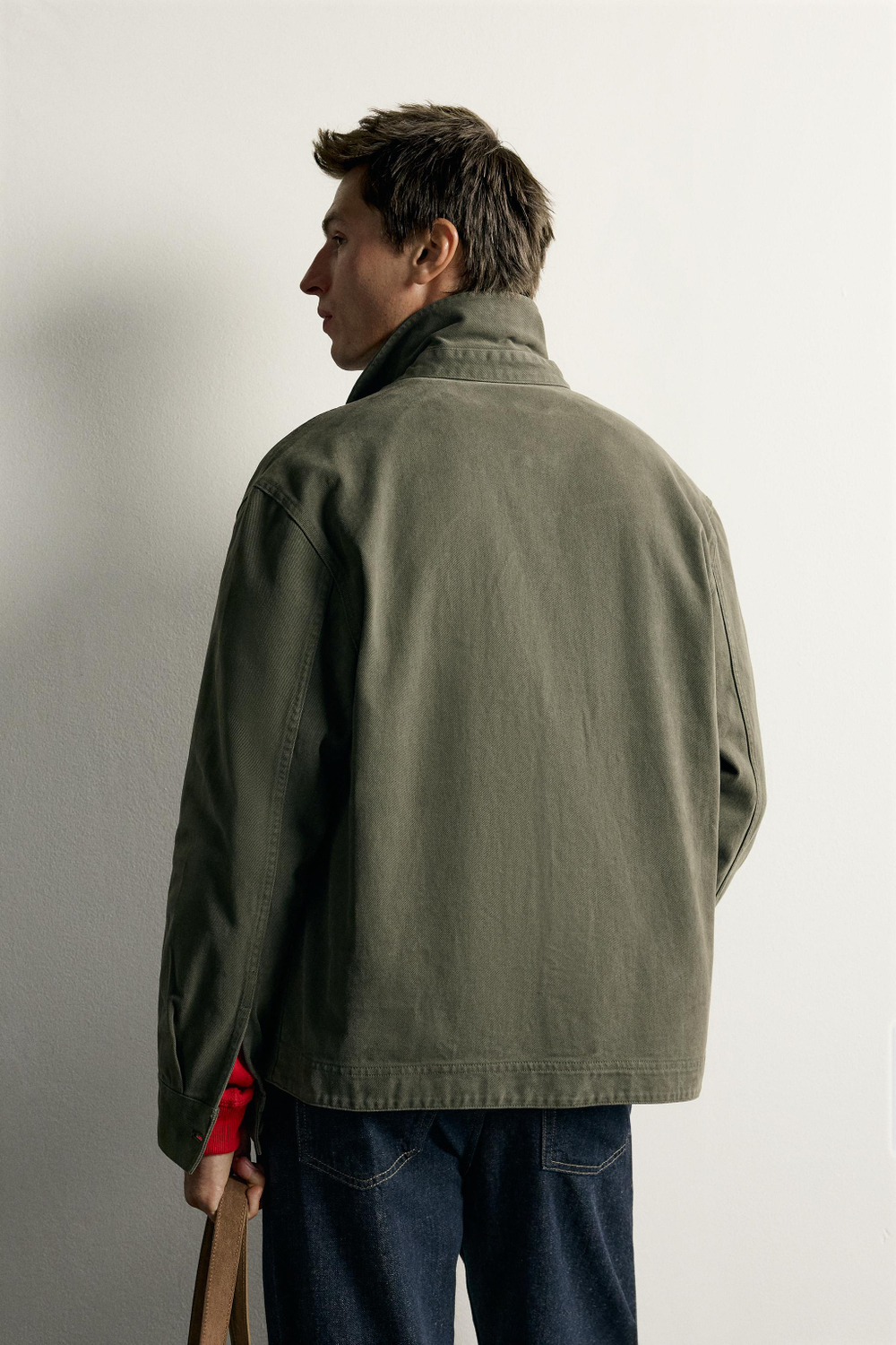 КУРТКА-РУБАШКА СВОБОДНОГО КРОЯ С КАРМАНАМИ — ZARA · 1063/502