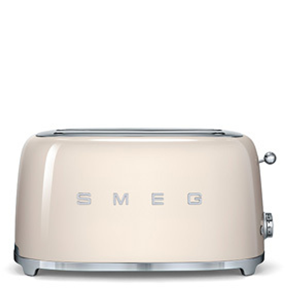 Тостер на 4 ломтика Smeg TSF02CREU кремовый