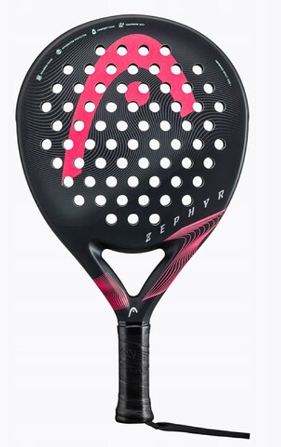 Ракетка для падел Zephyr Pro черный красный Head